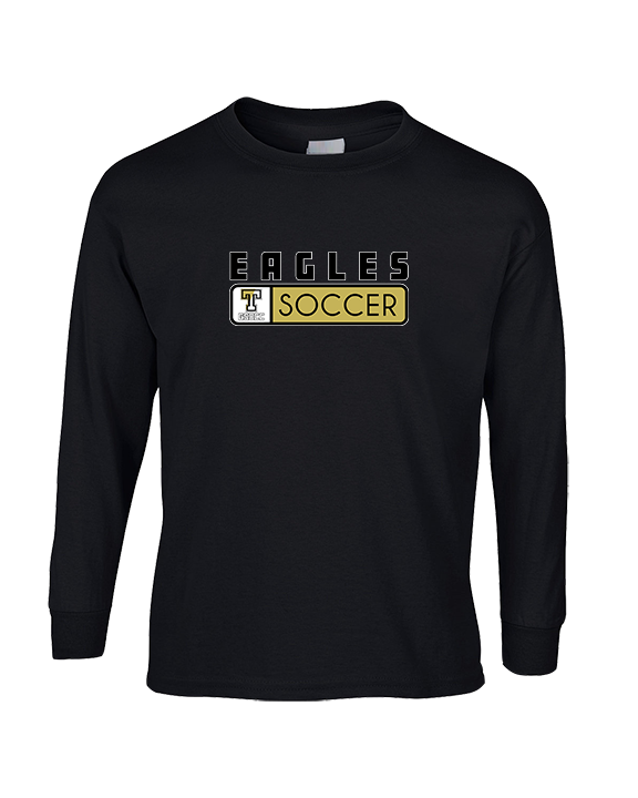 Trumbull HS Soccer Pennant - Cotton Longsleeve
