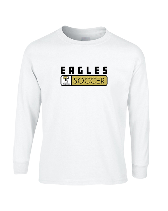 Trumbull HS Soccer Pennant - Cotton Longsleeve