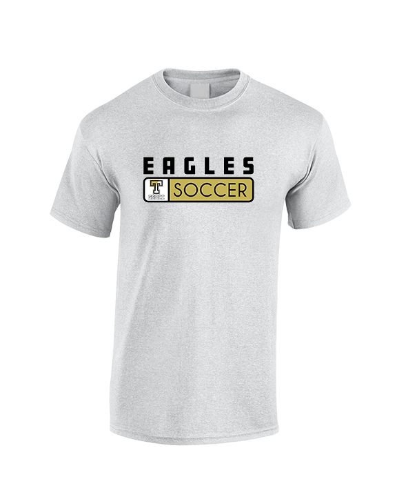 Trumbull HS Soccer Pennant - Cotton T-Shirt