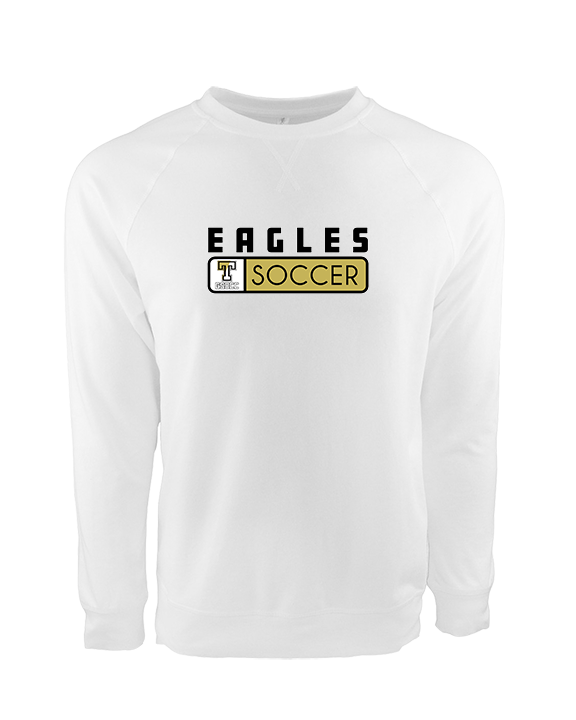 Trumbull HS Soccer Pennant - Crewneck Sweatshirt