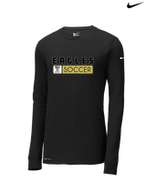 Trumbull HS Soccer Pennant - Mens Nike Longsleeve