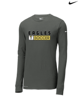Trumbull HS Soccer Pennant - Mens Nike Longsleeve