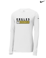Trumbull HS Soccer Pennant - Mens Nike Longsleeve