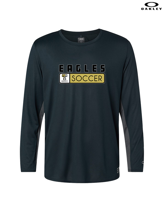 Trumbull HS Soccer Pennant - Mens Oakley Longsleeve