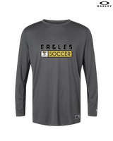 Trumbull HS Soccer Pennant - Mens Oakley Longsleeve