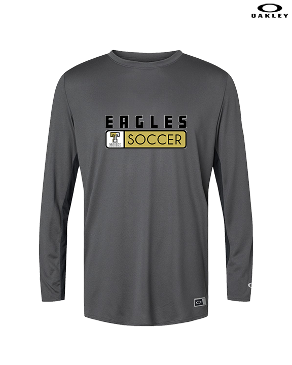 Trumbull HS Soccer Pennant - Mens Oakley Longsleeve