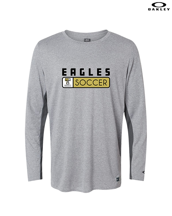 Trumbull HS Soccer Pennant - Mens Oakley Longsleeve