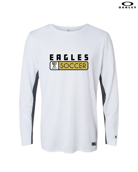 Trumbull HS Soccer Pennant - Mens Oakley Longsleeve