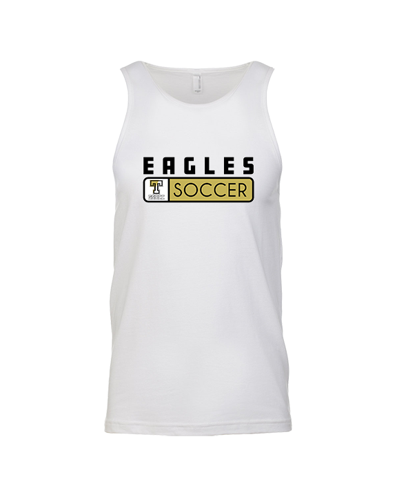 Trumbull HS Soccer Pennant - Tank Top