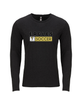 Trumbull HS Soccer Pennant - Tri-Blend Long Sleeve