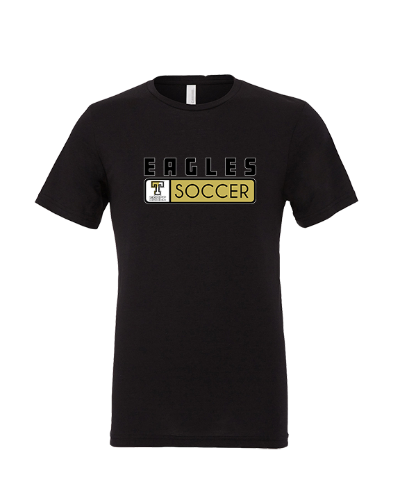 Trumbull HS Soccer Pennant - Tri-Blend Shirt
