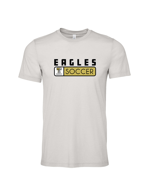 Trumbull HS Soccer Pennant - Tri-Blend Shirt