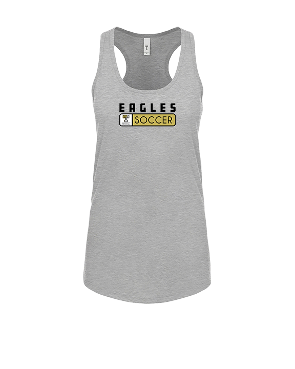 Trumbull HS Soccer Pennant - Womens Tank Top