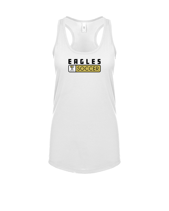 Trumbull HS Soccer Pennant - Womens Tank Top