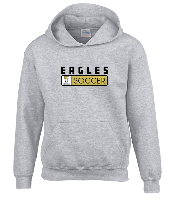 Trumbull HS Soccer Pennant - Youth Hoodie