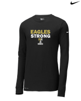 Trumbull HS Soccer Strong - Mens Nike Longsleeve