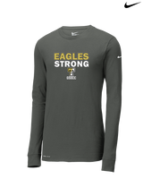 Trumbull HS Soccer Strong - Mens Nike Longsleeve