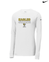 Trumbull HS Soccer Strong - Mens Nike Longsleeve