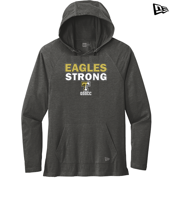 Trumbull HS Soccer Strong - New Era Tri-Blend Hoodie
