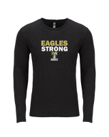Trumbull HS Soccer Strong - Tri-Blend Long Sleeve