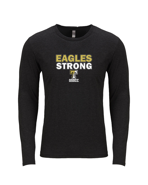 Trumbull HS Soccer Strong - Tri-Blend Long Sleeve