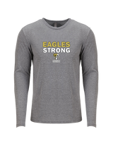 Trumbull HS Soccer Strong - Tri-Blend Long Sleeve
