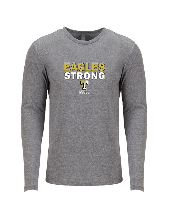 Trumbull HS Soccer Strong - Tri-Blend Long Sleeve