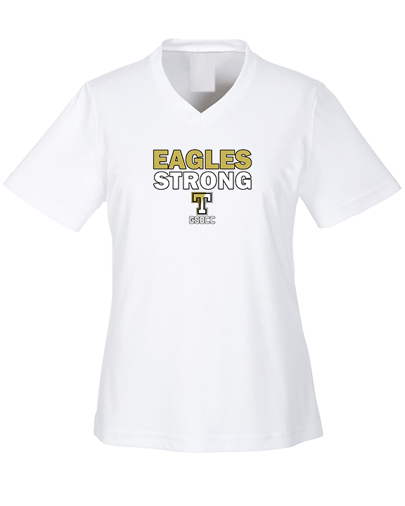 Trumbull HS Soccer Strong - Womens Performance Shirt