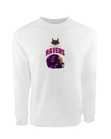 Tucson Ravens Football Helmet - Crewneck Sweatshirt