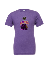 Tucson Ravens Football Helmet - Tri-Blend Shirt