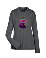 Tucson Ravens Football Helmet - Womens Performance Longsleeve