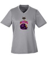 Tucson Ravens Football Helmet - Womens Performance Shirt