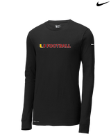 Tulare Union HS Football - Mens Nike Longsleeve