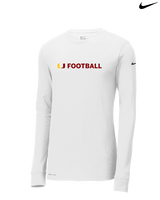 Tulare Union HS Football - Mens Nike Longsleeve