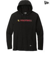 Tulare Union HS Football - New Era Tri-Blend Hoodie