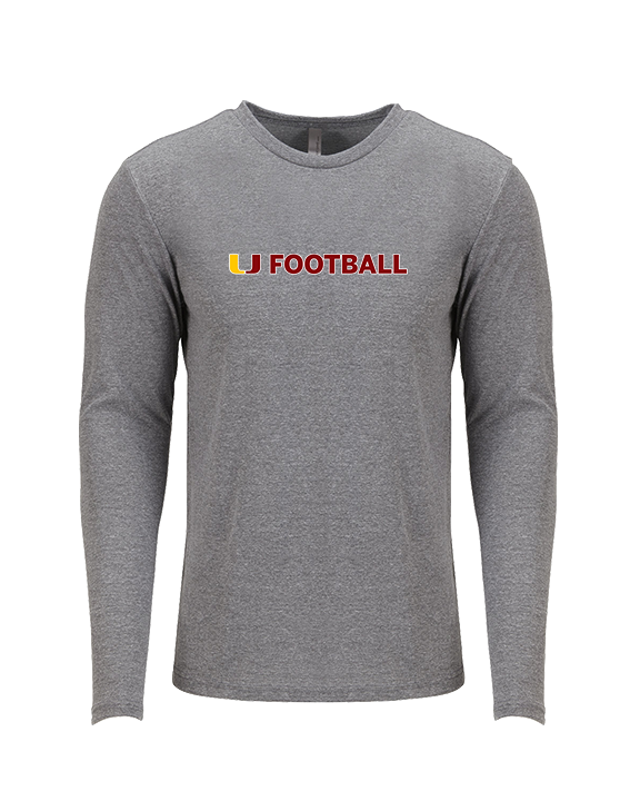 Tulare Union HS Football - Tri-Blend Long Sleeve