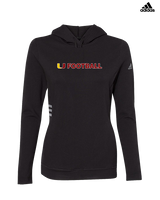 Tulare Union HS Football - Womens Adidas Hoodie