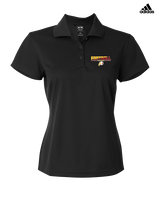 Tulare Union HS Football Cut - Adidas Womens Polo
