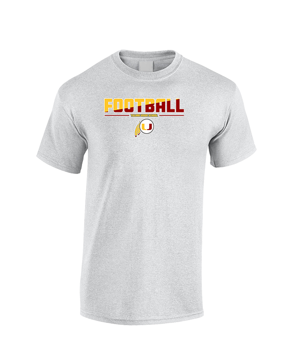 Tulare Union HS Football Cut - Cotton T-Shirt