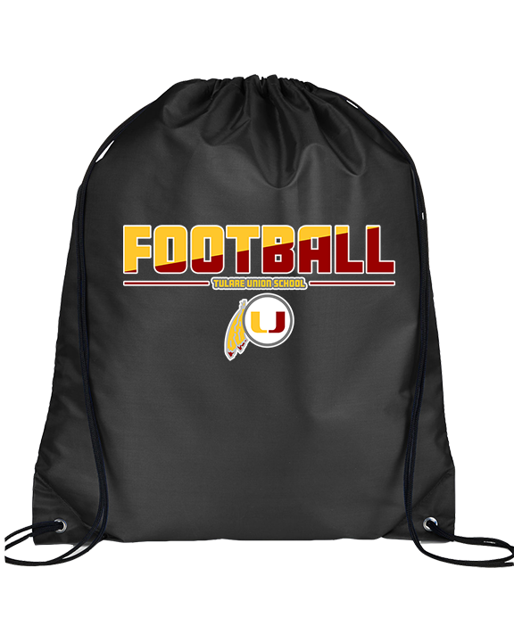 Tulare Union HS Football Cut - Drawstring Bag