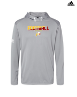 Tulare Union HS Football Cut - Mens Adidas Hoodie