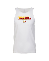 Tulare Union HS Football Cut - Tank Top