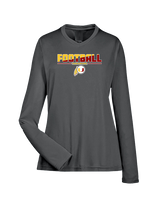 Tulare Union HS Football Cut - Womens Performance Longsleeve