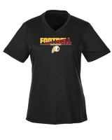 Tulare Union HS Football Cut - Womens Performance Shirt