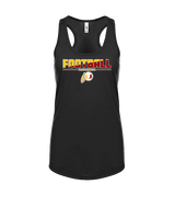 Tulare Union HS Football Cut - Womens Tank Top