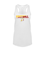 Tulare Union HS Football Cut - Womens Tank Top