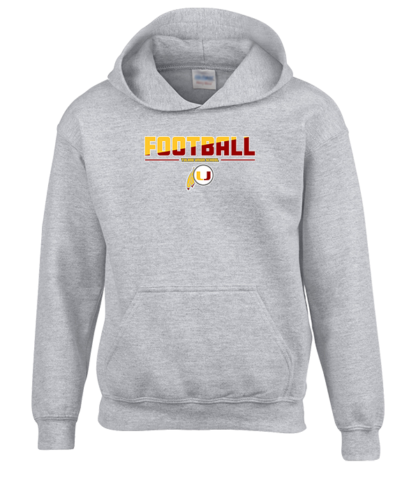 Tulare Union HS Football Cut - Youth Hoodie