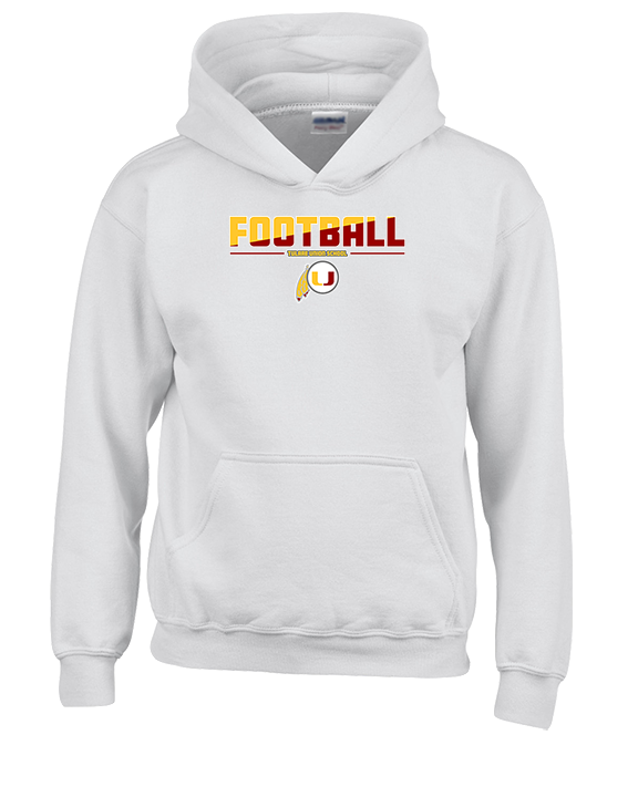 Tulare Union HS Football Cut - Youth Hoodie