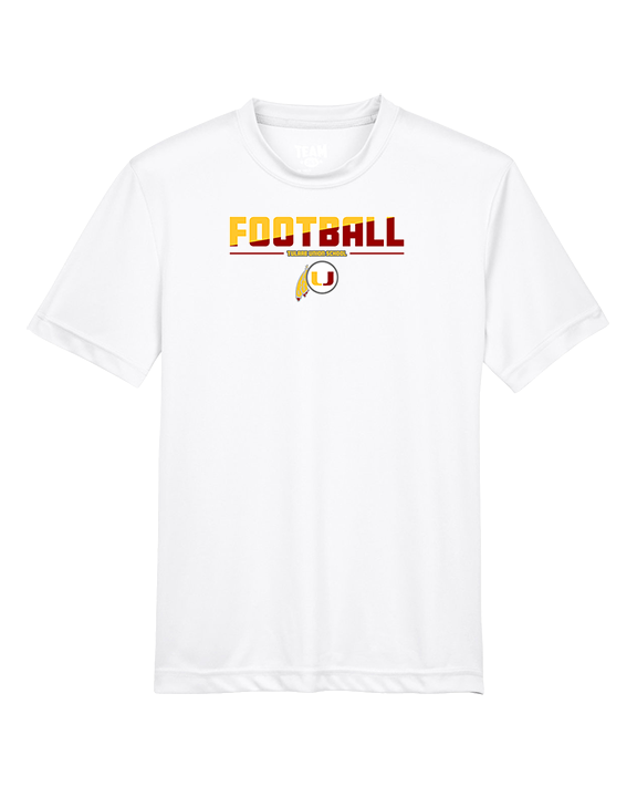 Tulare Union HS Football Cut - Youth Performance Shirt