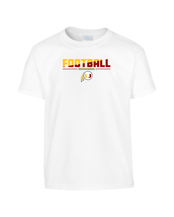 Tulare Union HS Football Cut - Youth Shirt